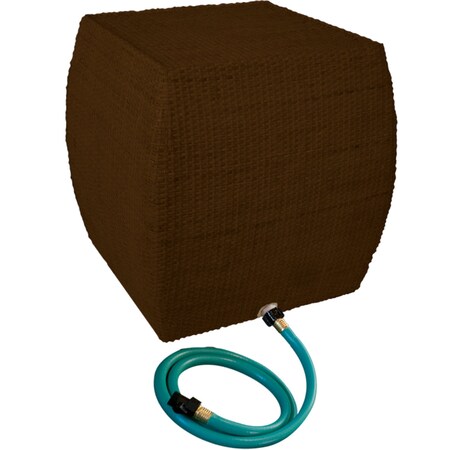 Emsco Group 42 Gallon Waterboy Rain Barrel, Wicker Texture, Includes Hose and Diverter, Brown 2500-1